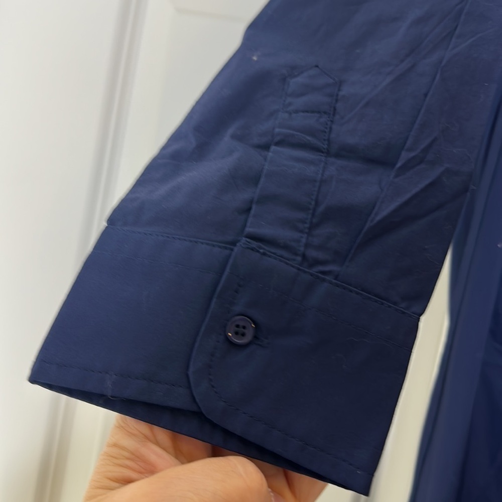 The Shirt Dress By Rochelle Behrens Ruched Button Down Szxxl — image 6 of 8